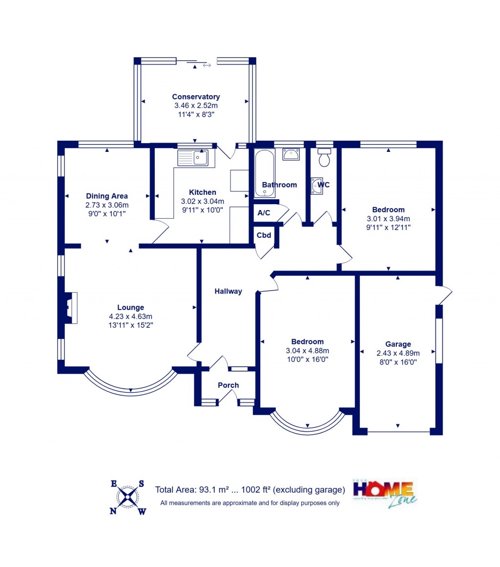 Floorplans For Highcliffe On Sea, Christchurch, Dorset