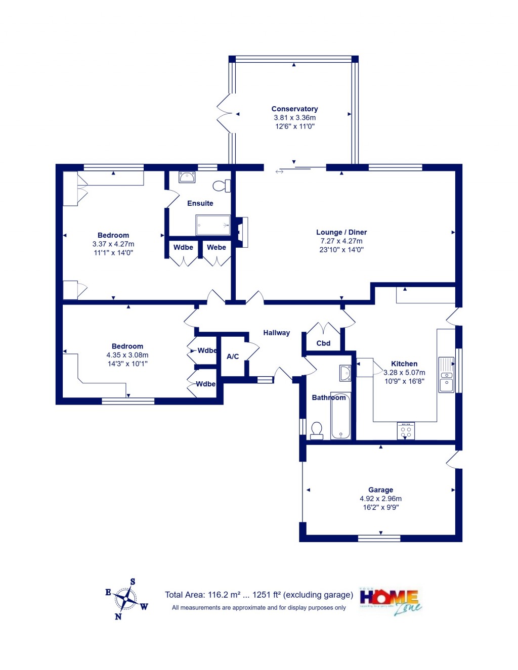Floorplans For Highcliffe On Sea, Christchurch, Dorset
