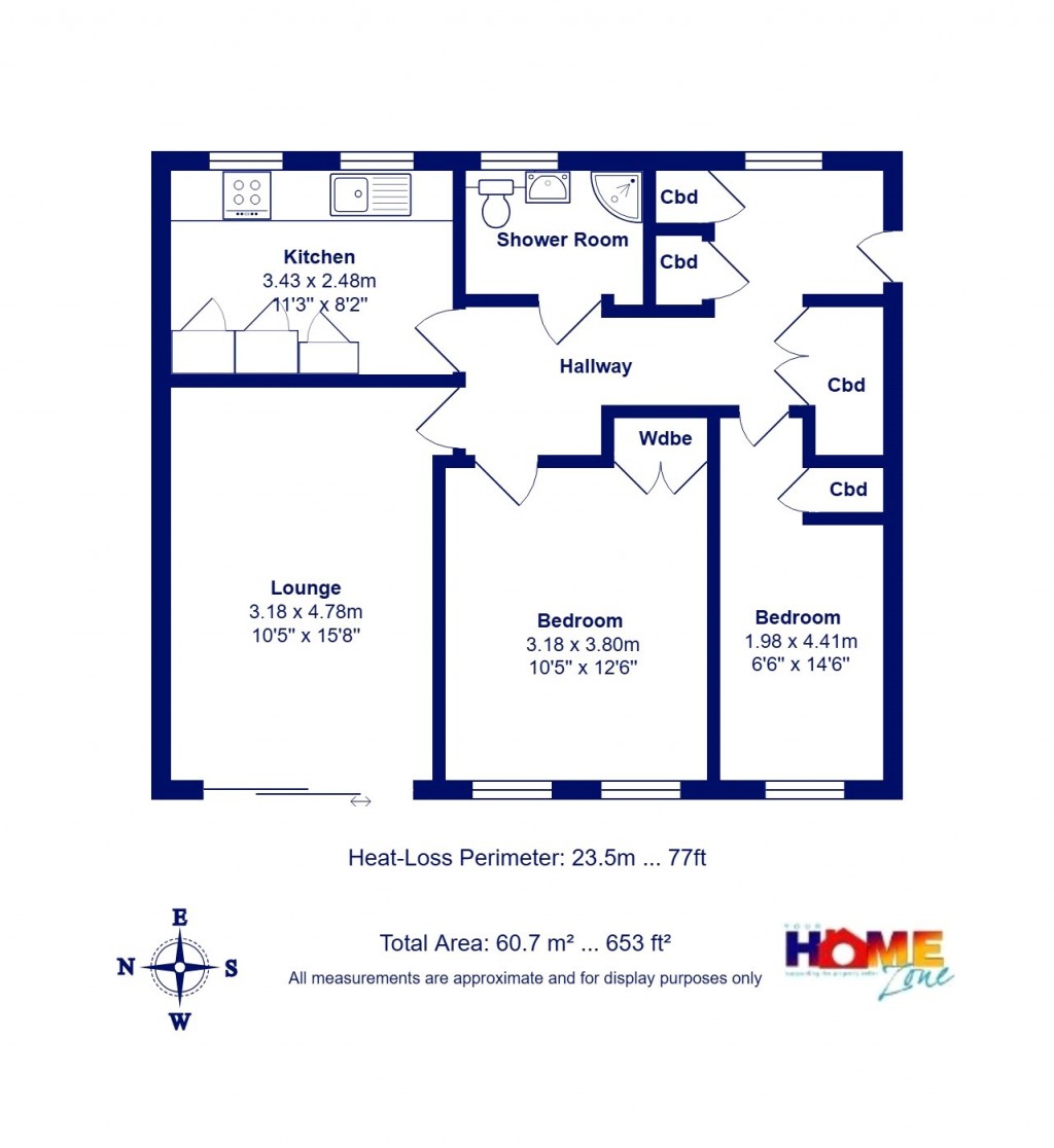 Floorplans For Highcliffe On Sea, Christchurch, Dorset