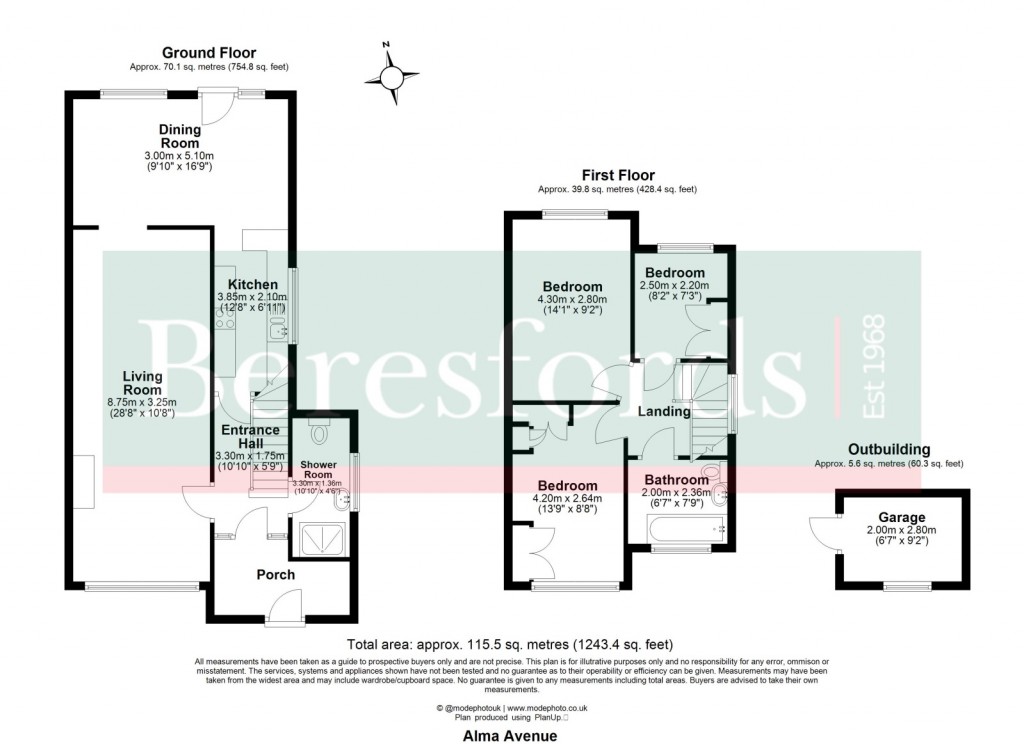 Floorplans For Hornchurch, Essex