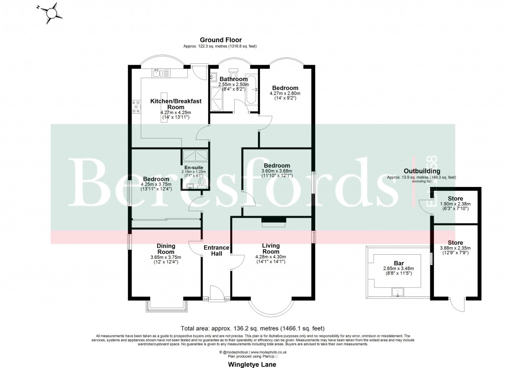 Floorplans For Hornchurch, Essex