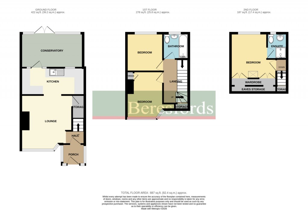 Floorplans For Hornchurch, Essex