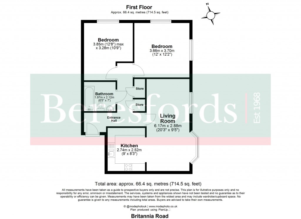Floorplans For Warley, Brentwood, Essex