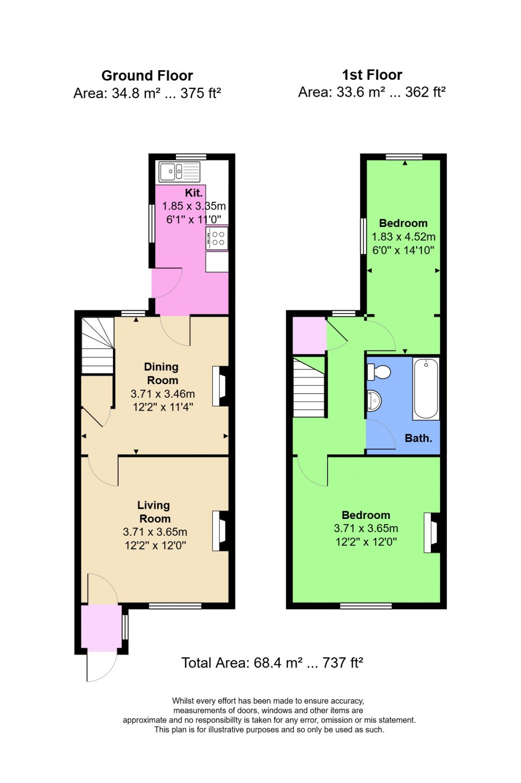 Floorplans For Warley, Brentwood, Essex
