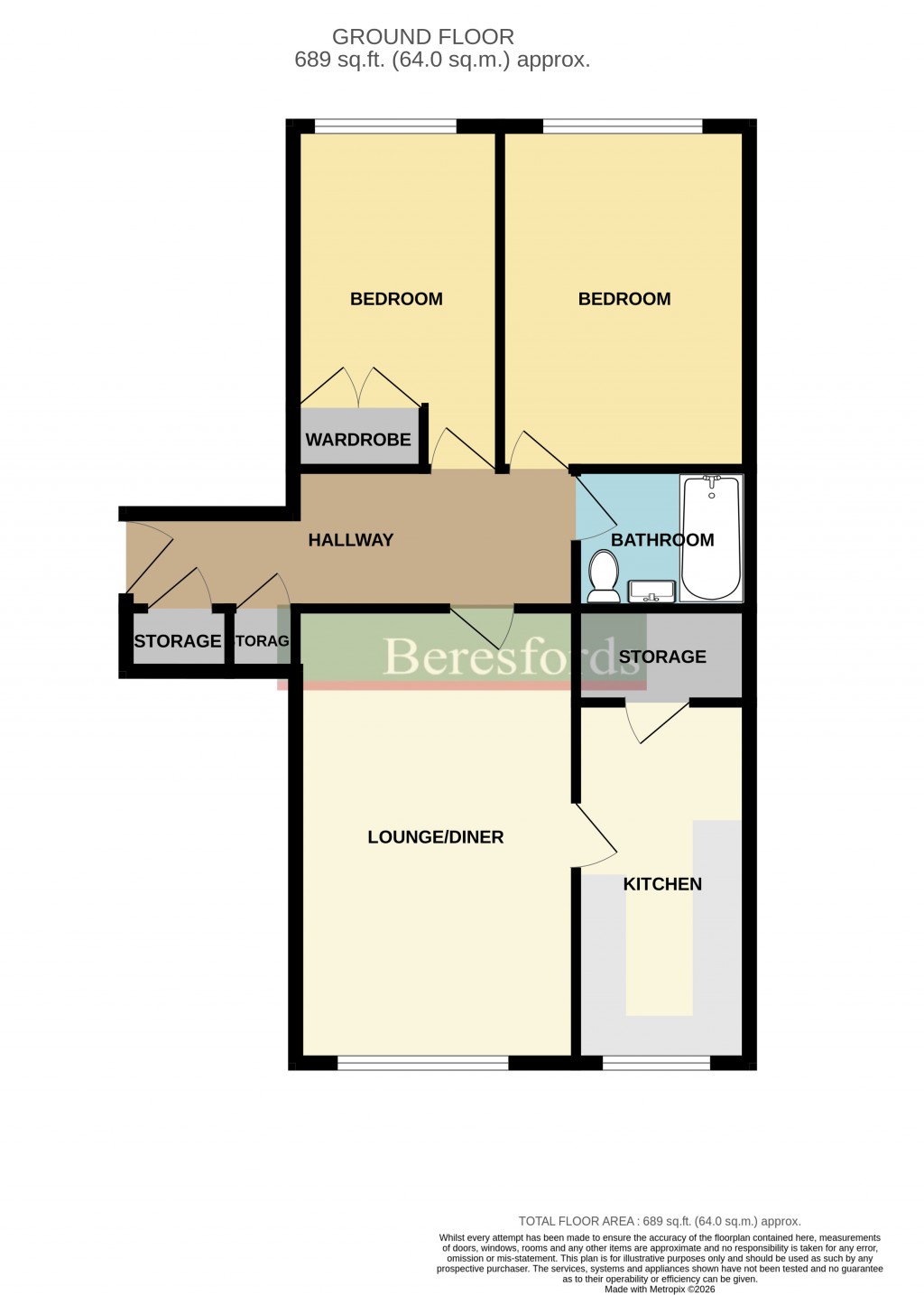 Floorplans For Randall Drive, Hornchurch