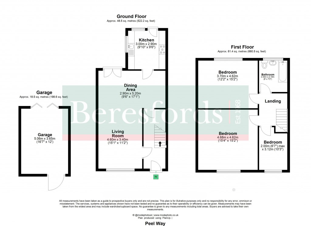 Floorplans For Harold Wood, Romford