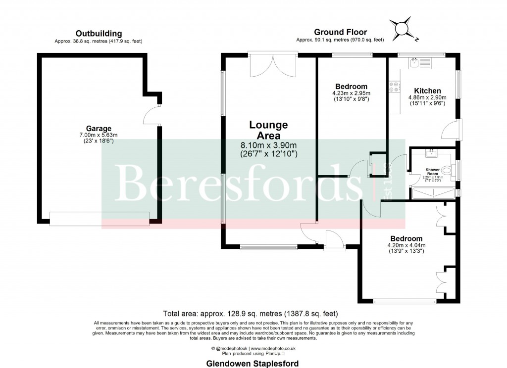 Floorplans For Stapleford Abbotts, Romford, Essex
