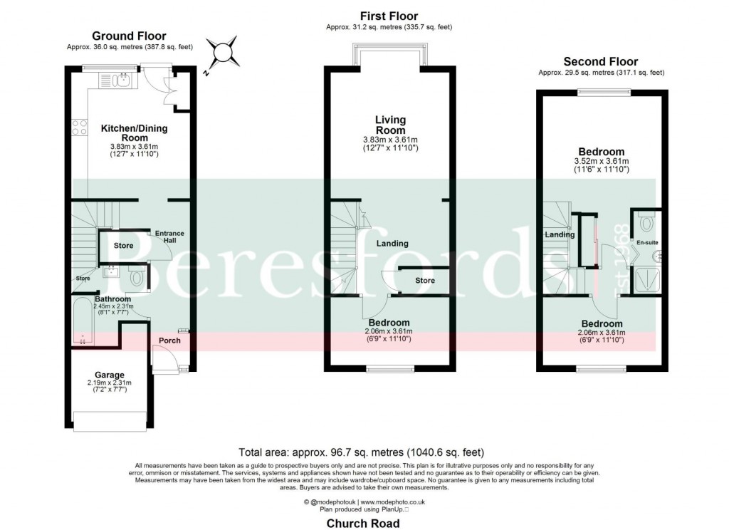 Floorplans For Harold Wood, Romford