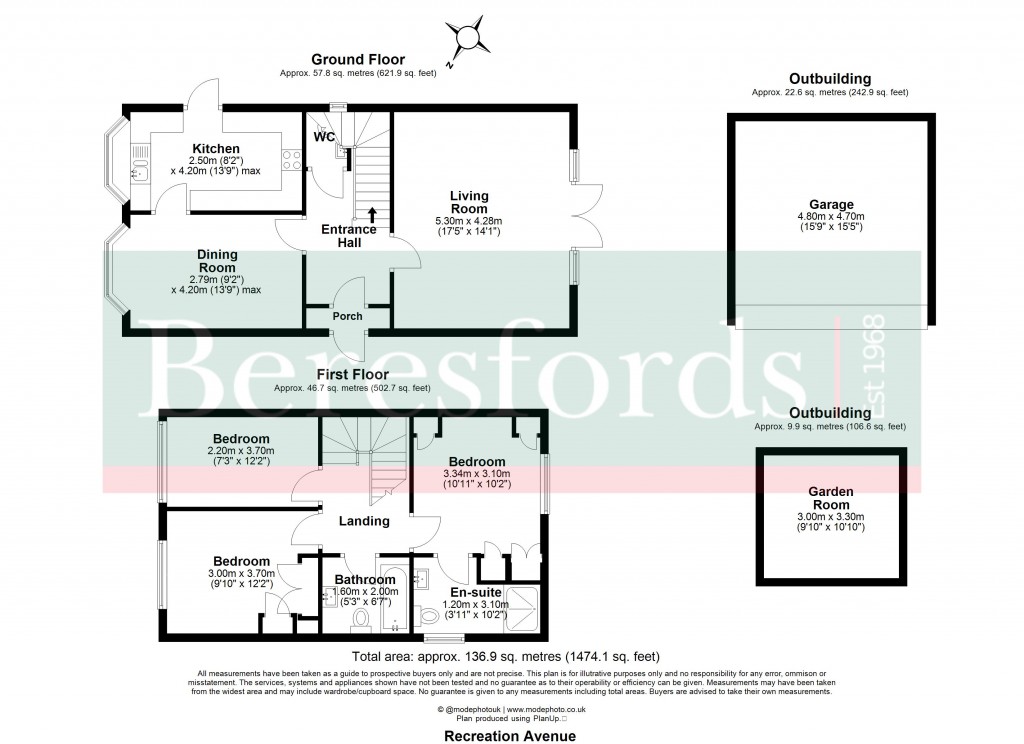 Floorplans For Harold Wood, Romford