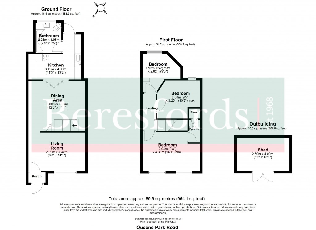 Floorplans For Harold Wood, Essex