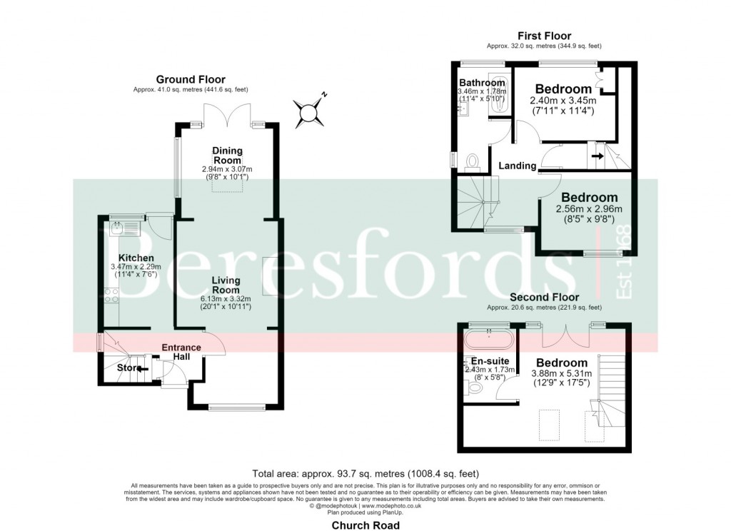 Floorplans For Harold Wood, Romford