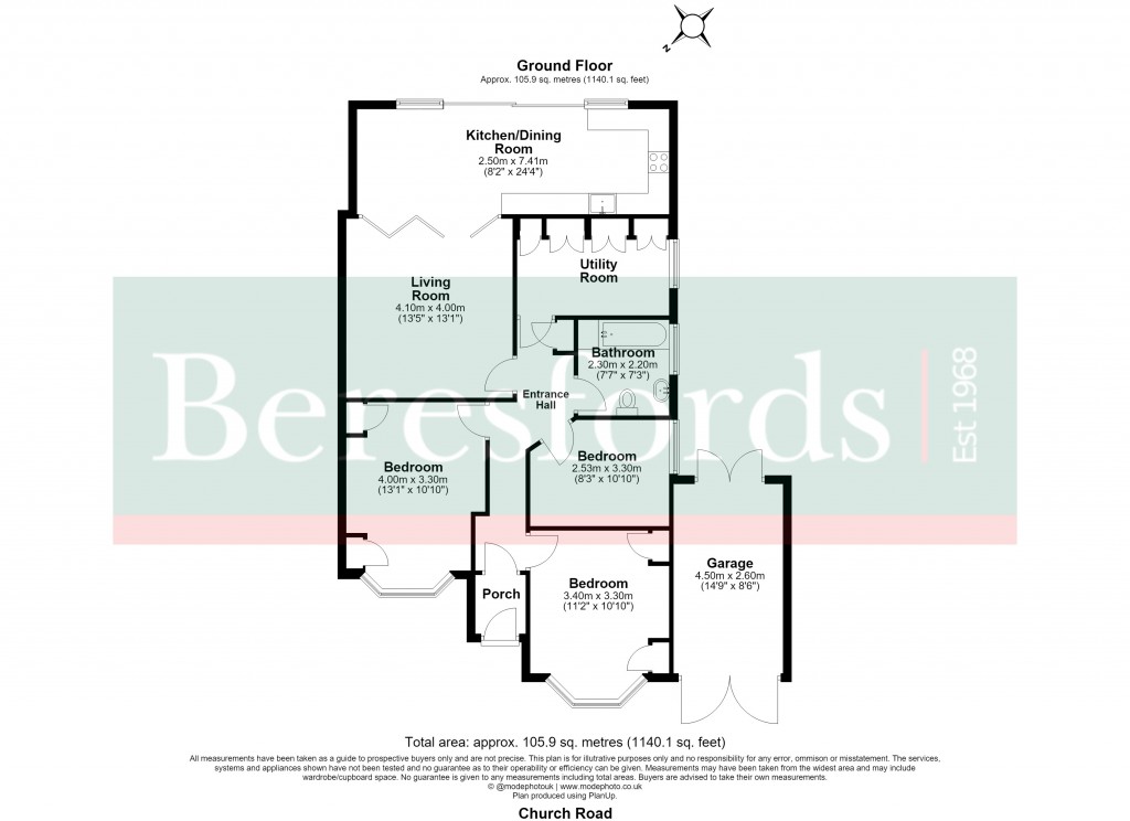 Floorplans For Harold Wood, Romford