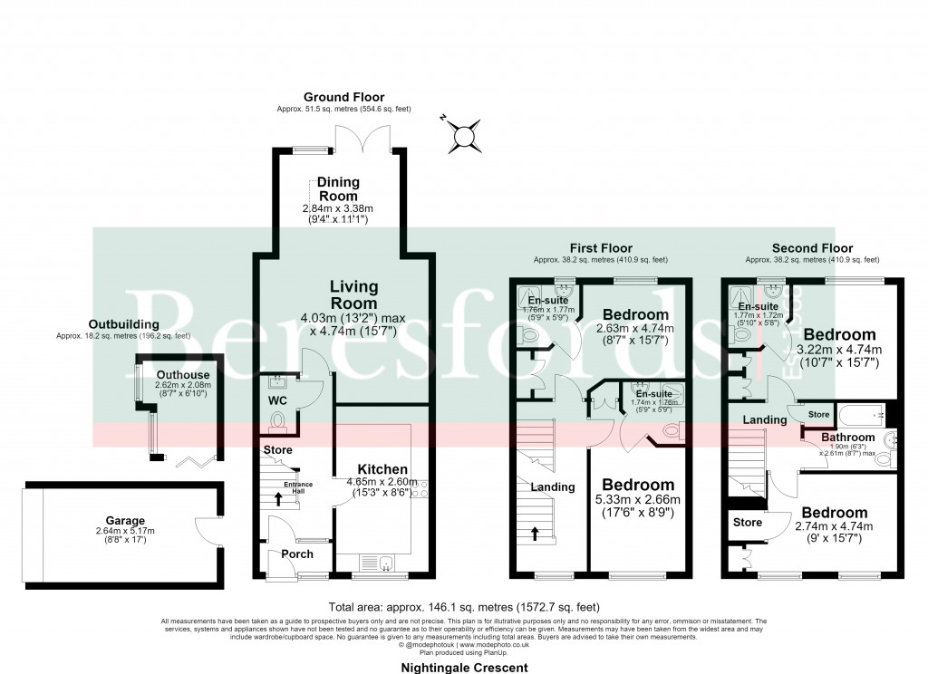 Floorplans For Harold Wood, Romford