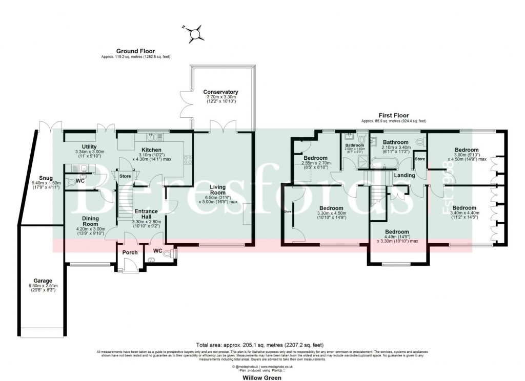 Floorplans For Ingatestone, Essex