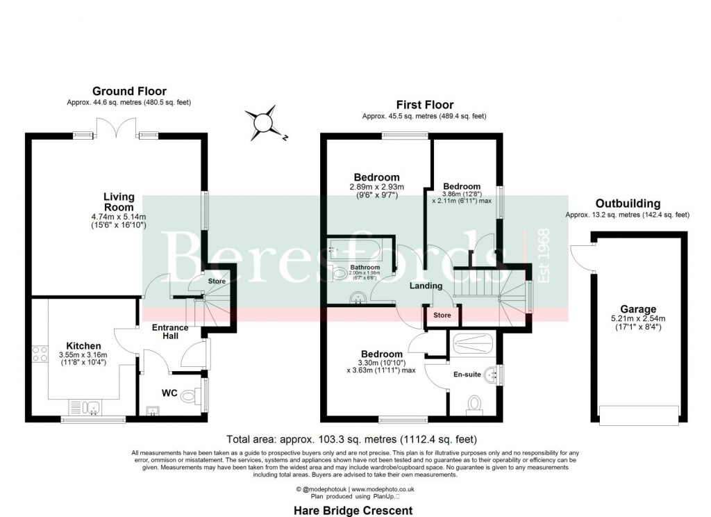 Floorplans For Ingatestone, Essex