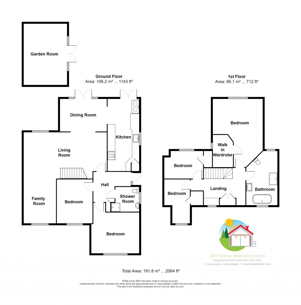 Floorplans For Ingatestone, Essex