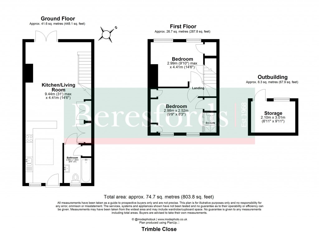Floorplans For Ingatestone, Essex