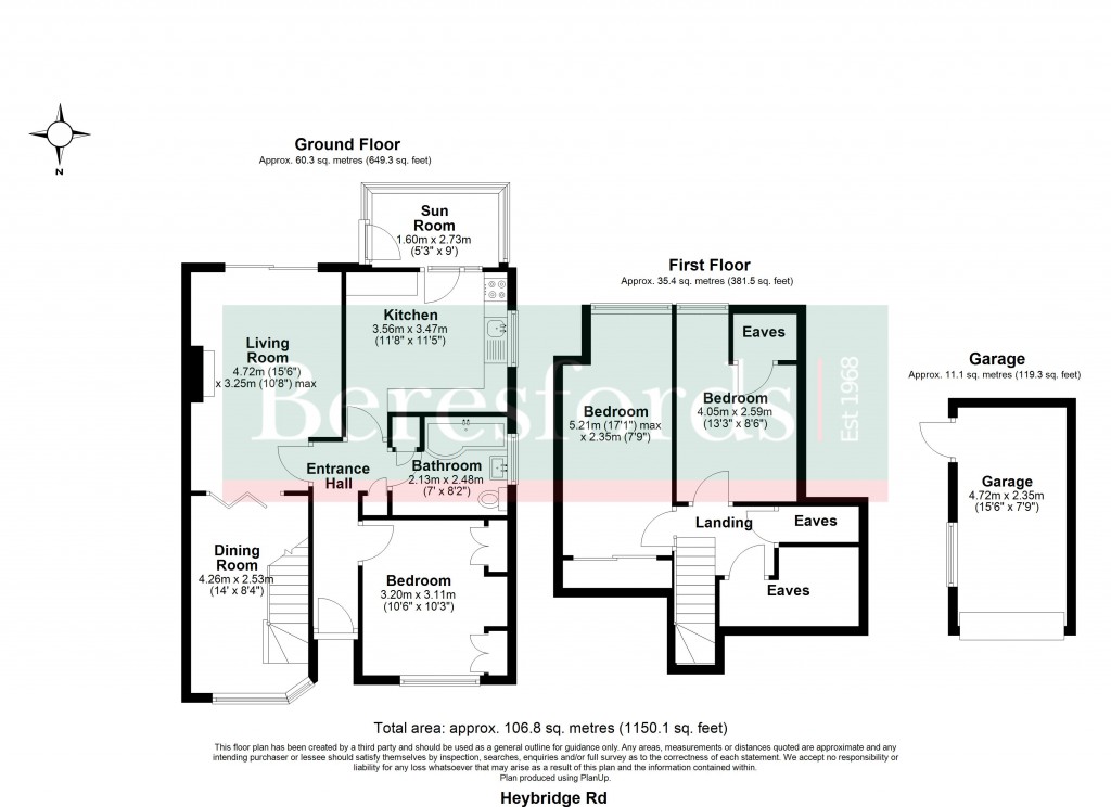 Floorplans For Ingatestone, Essex