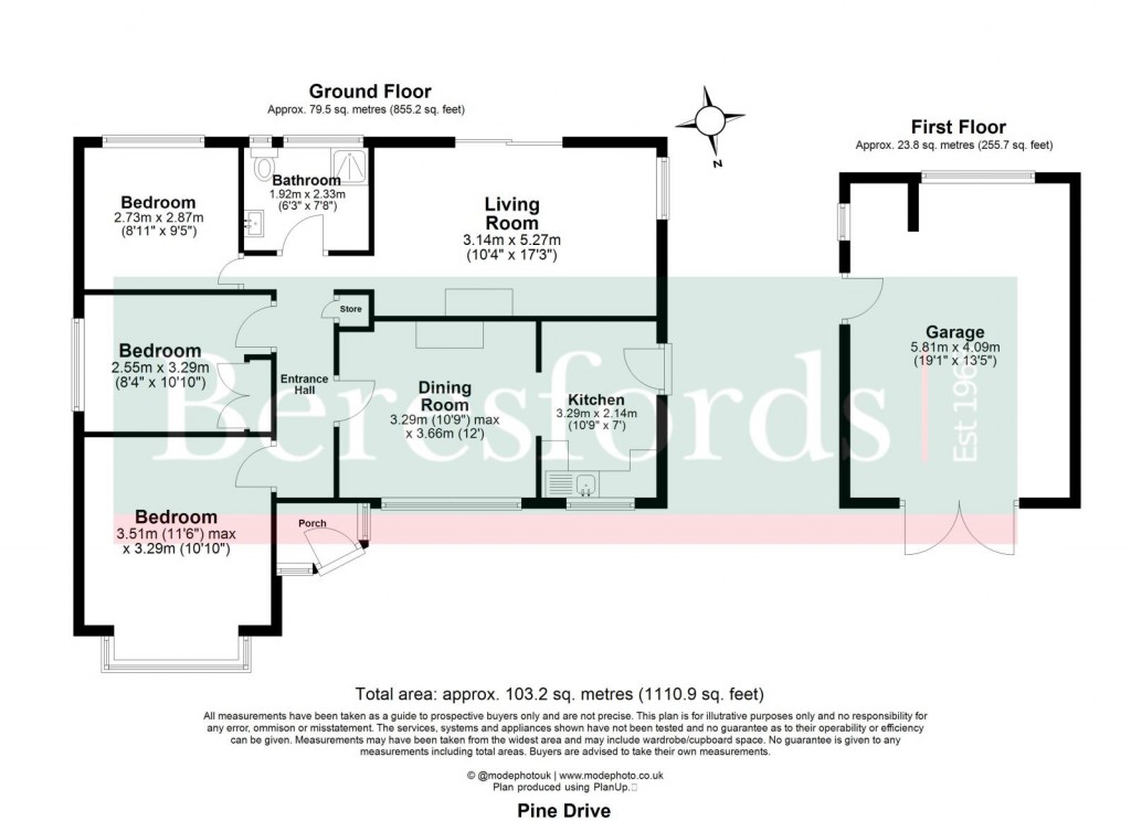 Floorplans For Ingatestone, Essex