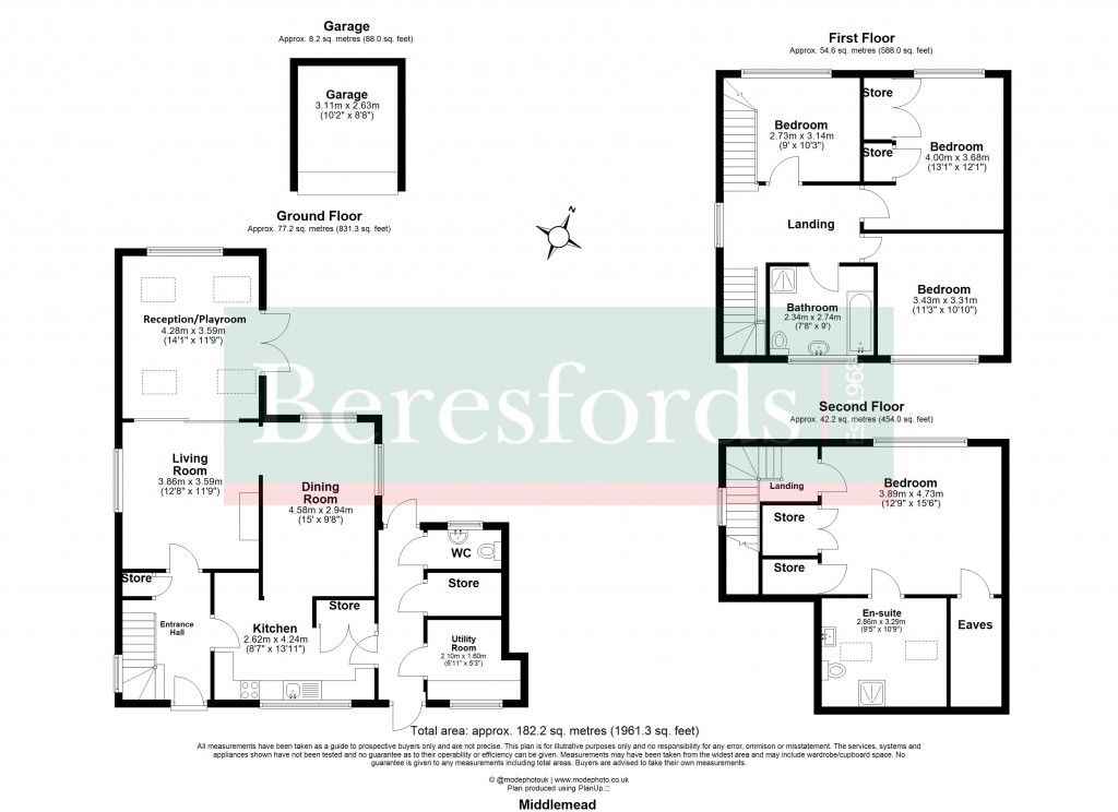 Floorplans For West Hanningfield, Chelmsford, Essex