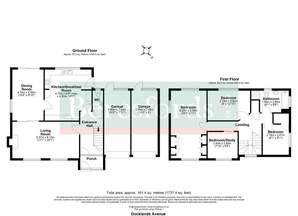 Floorplans For Ingatestone, Essex