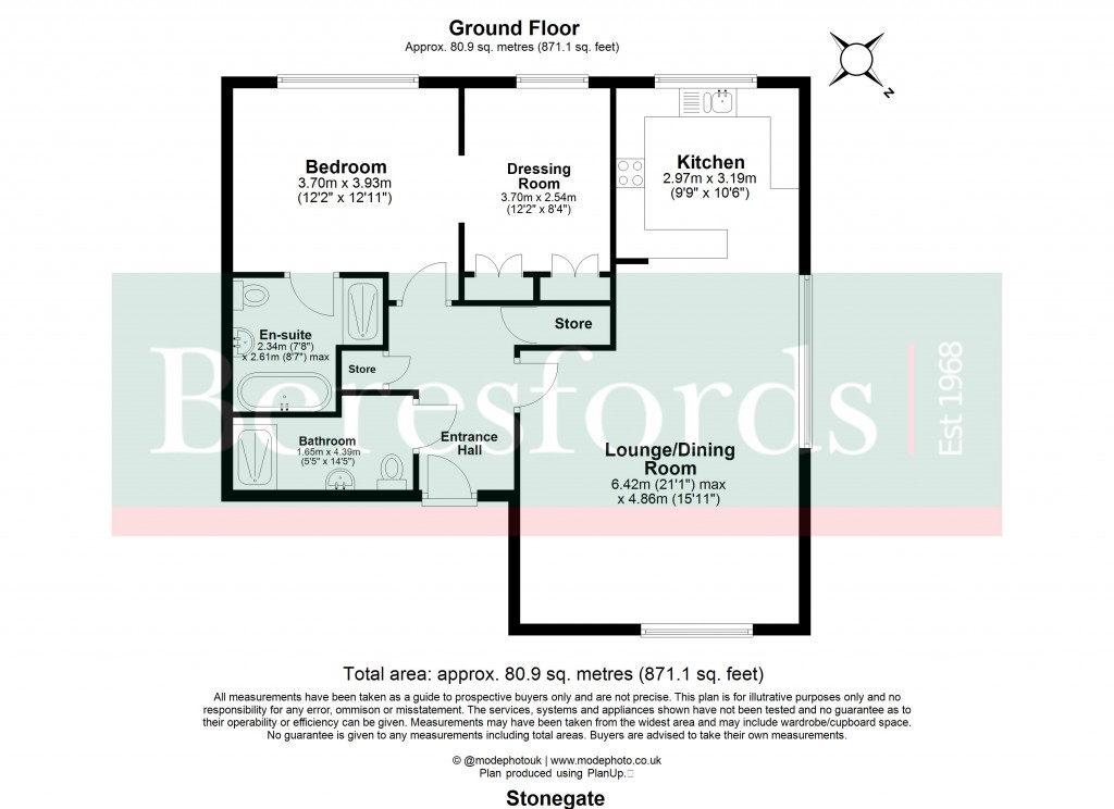 Floorplans For The Limes, Ingatestone, Essex