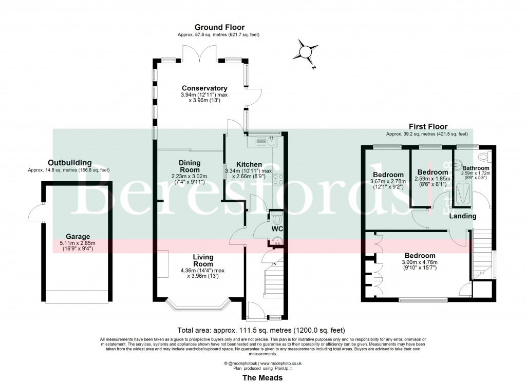 Floorplans For Ingatestone, Essex