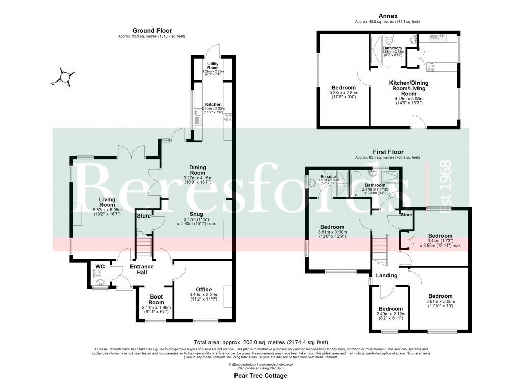 Floorplans For Stock, Ingatestone, Essex