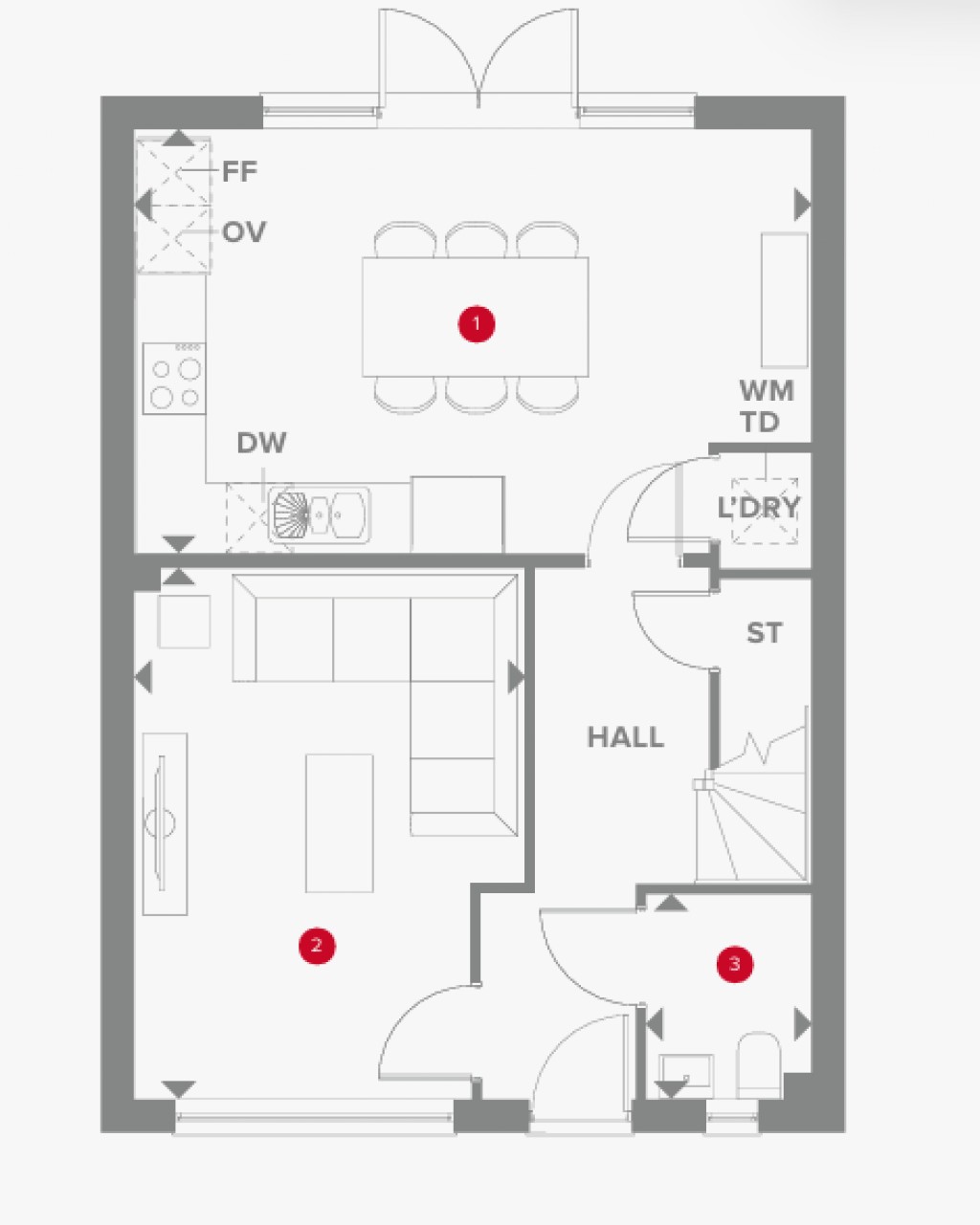 Floorplans For Roman Road, Ingatestone