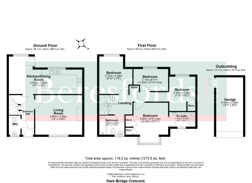Floorplans For Ingatestone, Essex
