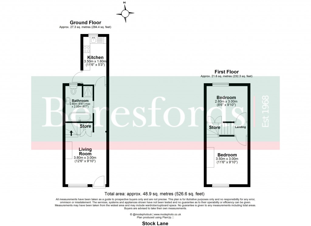 Floorplans For Ingatestone, Essex