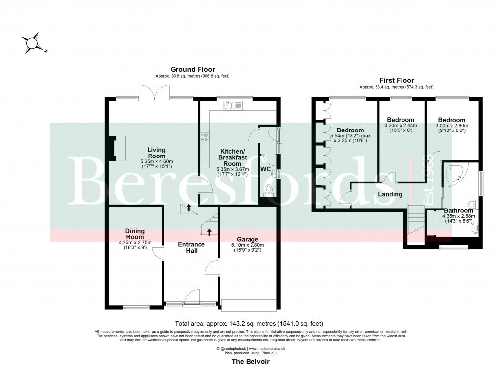 Floorplans For Ingatestone, Essex