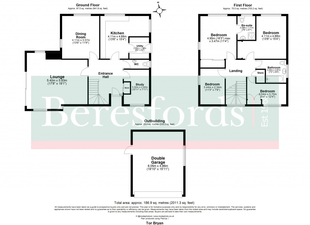 Floorplans For Ingatestone, Essex