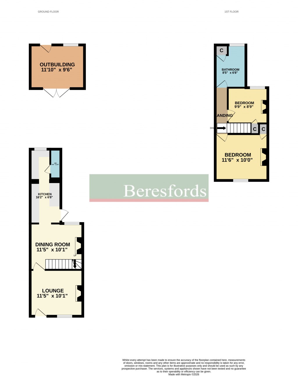 Floorplans For Warley, Brentwood, Essex