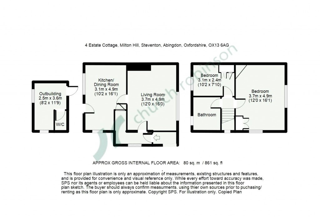 Floorplans For Milton Hill, Steventon, Abingdon, Oxfordshire, OX13