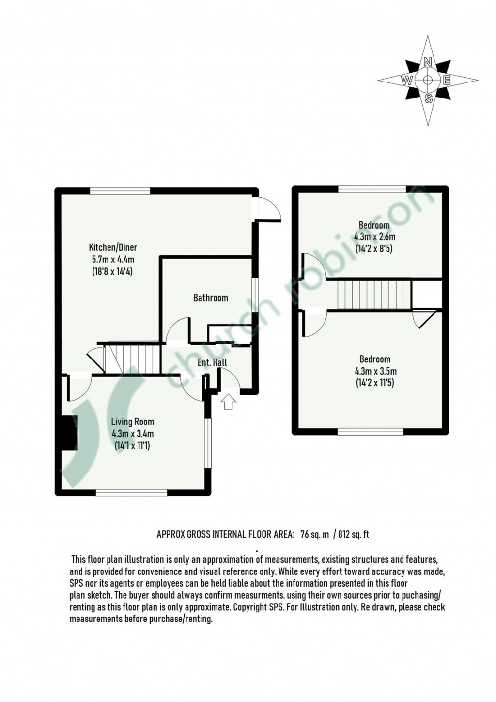 Floorplans For Oxford Crescent, Didcot, Oxfordshire, OX11
