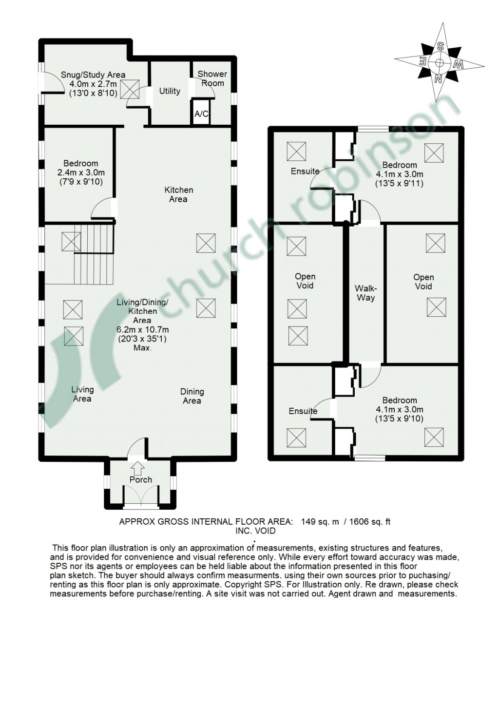 Floorplans For Henleys Lane, Drayton, Abingdon, Oxfordshire, OX14