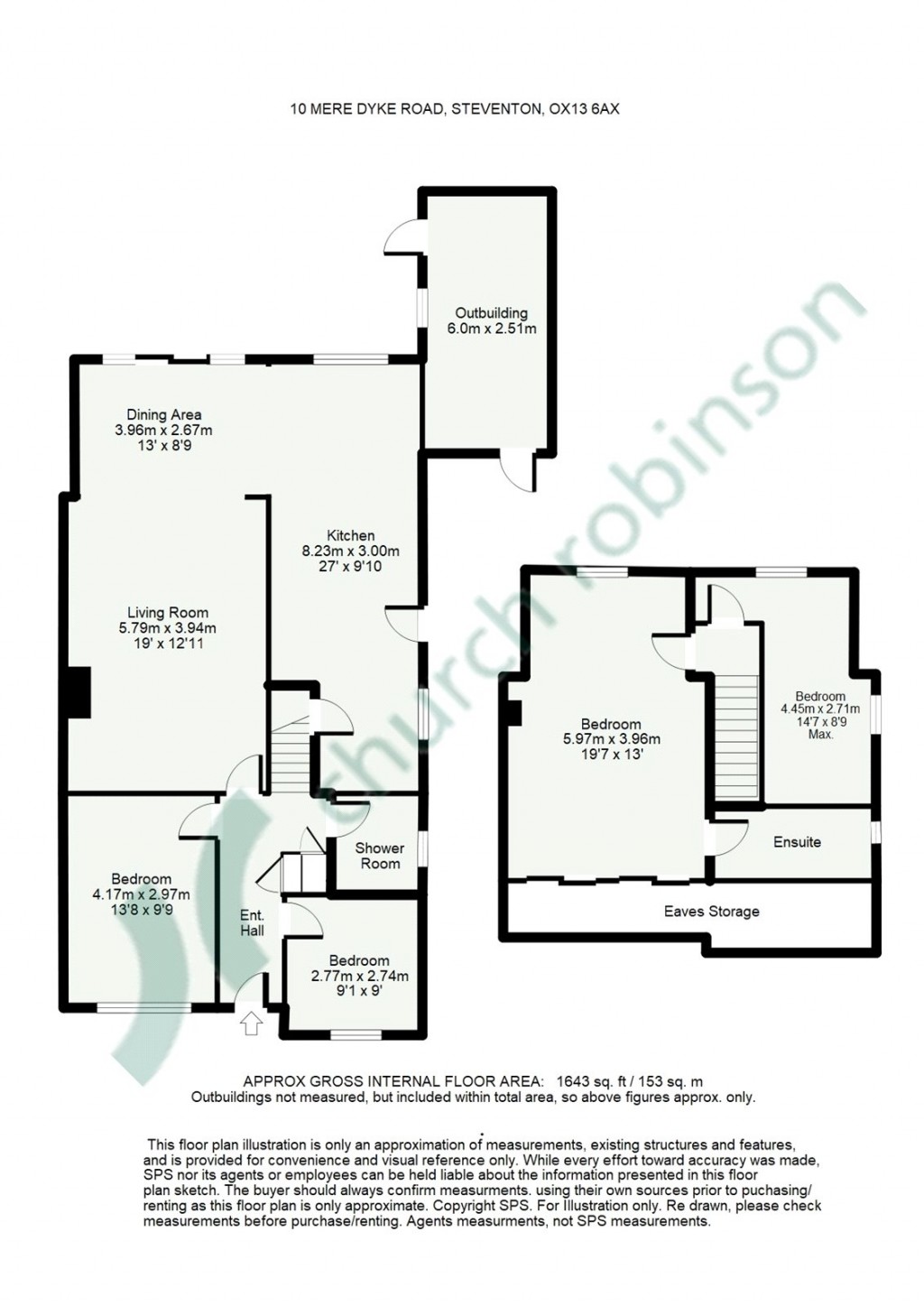 Floorplans For Mere Dyke Road, Steventon, Abingdon, Oxfordshire, OX13