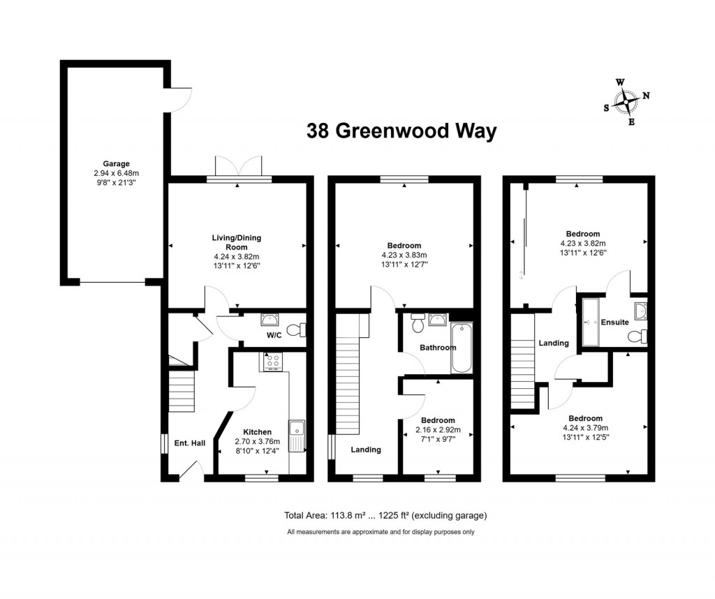 Floorplans For Greenwood Way, Harwell, Didcot, Oxfordshire, OX11