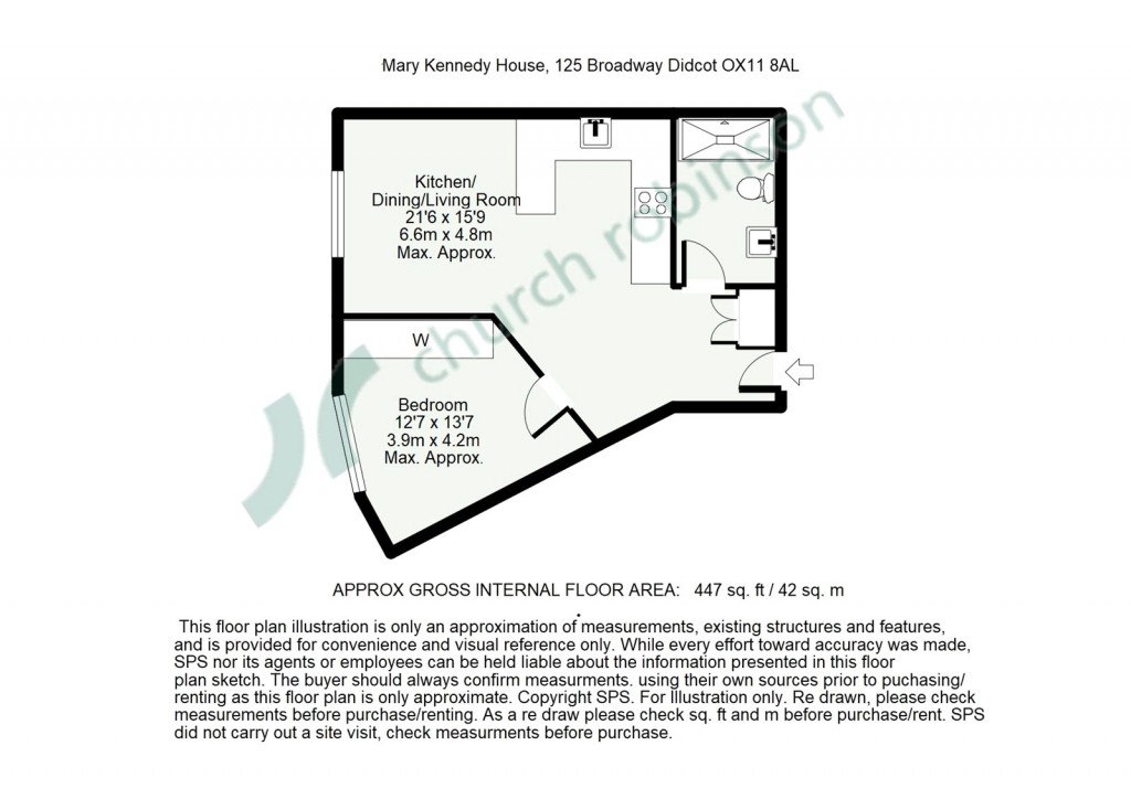 Floorplans For Broadway, Didcot, Oxfordshire, OX11
