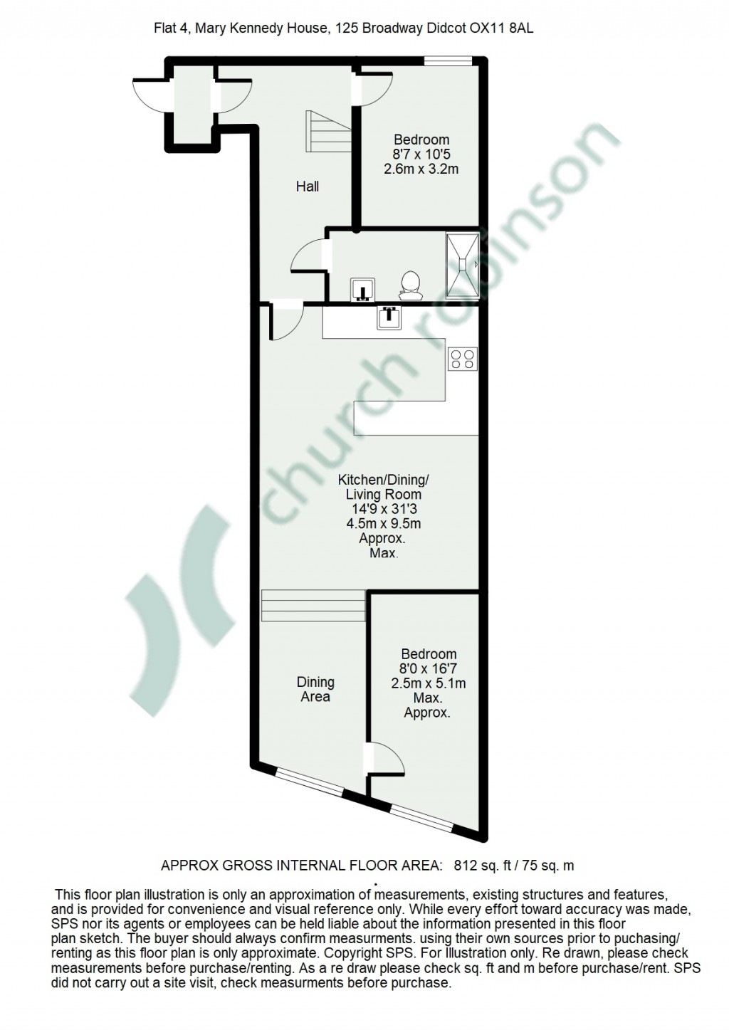 Floorplans For Broadway, Didcot, Oxfordshire, OX11