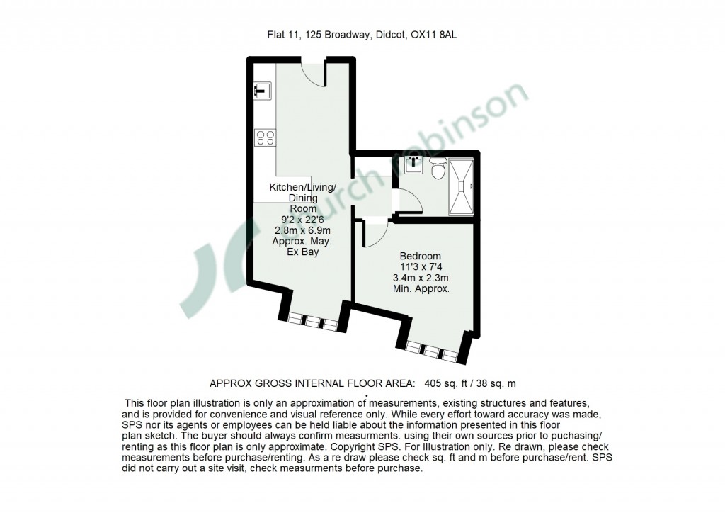 Floorplans For Broadway, Didcot, Oxfordshire, OX11