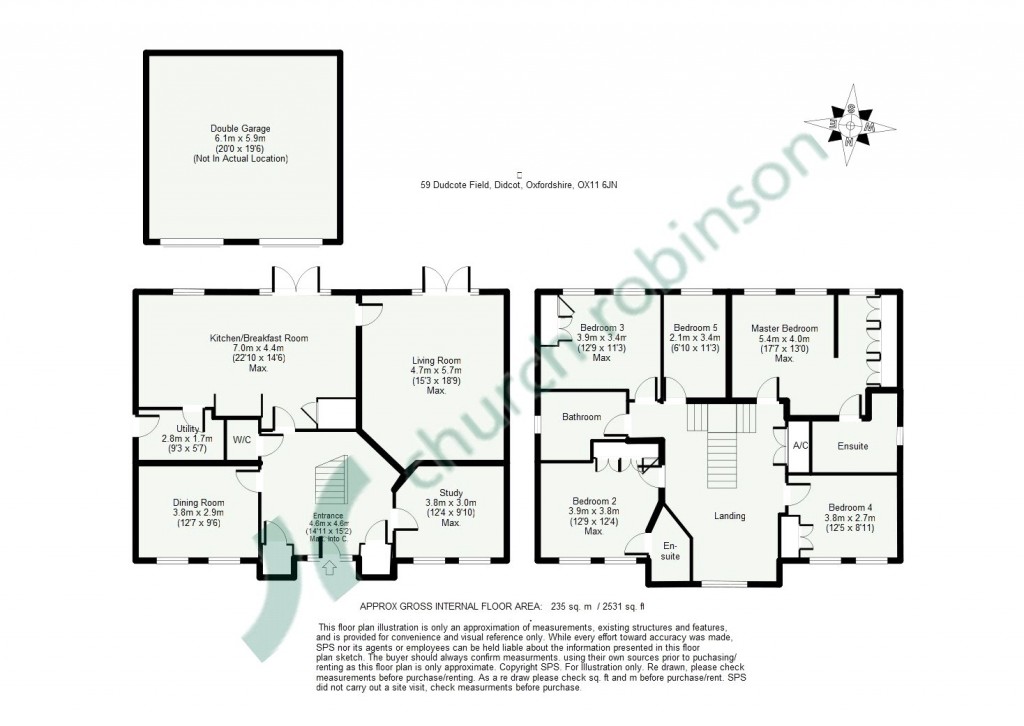 Floorplans For Dudcote Field, Didcot, Oxfordshire, OX11