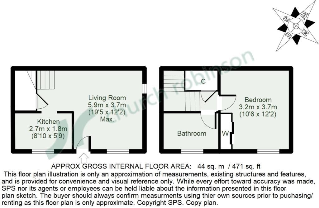 Floorplans For Worcester Drive, Didcot, Oxfordshire, OX11