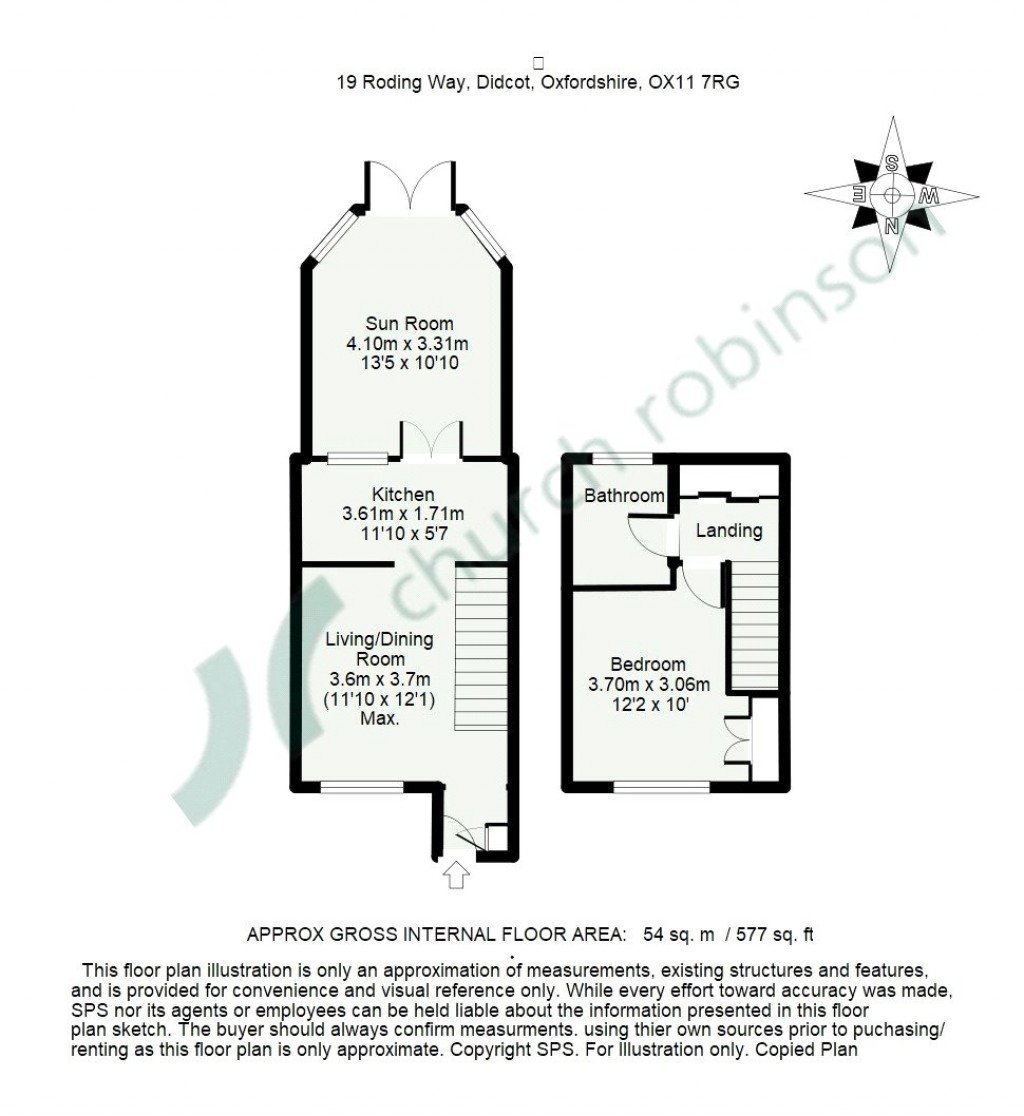 Floorplans For Roding Way, Didcot, Oxfordshire, OX11