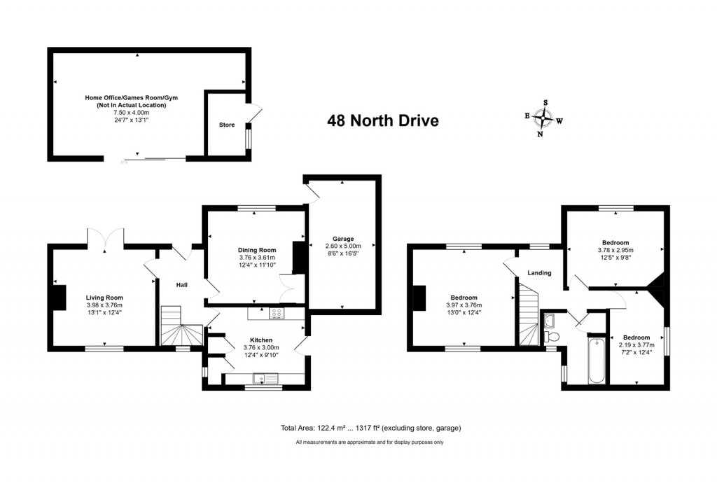 Floorplans For North Drive, Harwell, Didcot, Oxfordshire, OX11