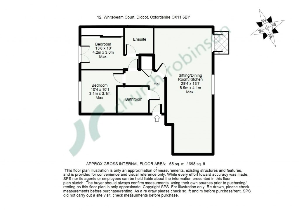 Floorplans For Whitebeam Court, Didcot, Oxfordshire, OX11