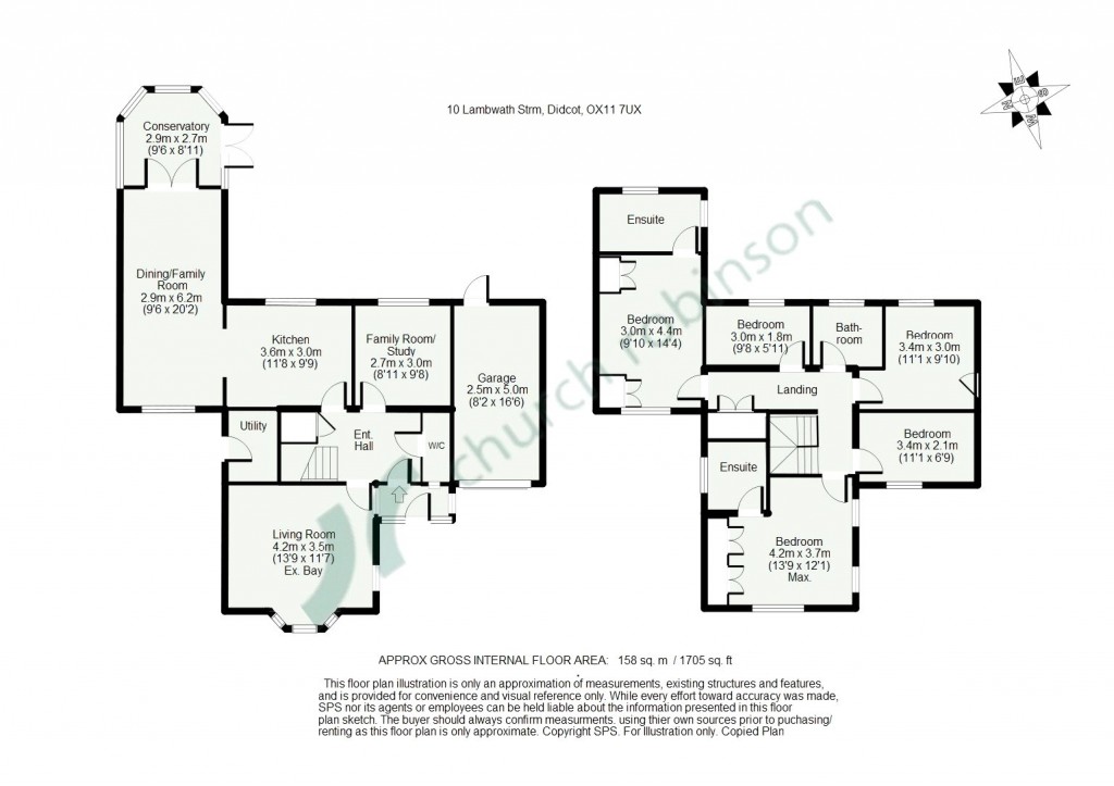 Floorplans For Lambwath Stream, Didcot, Oxfordshire, OX11