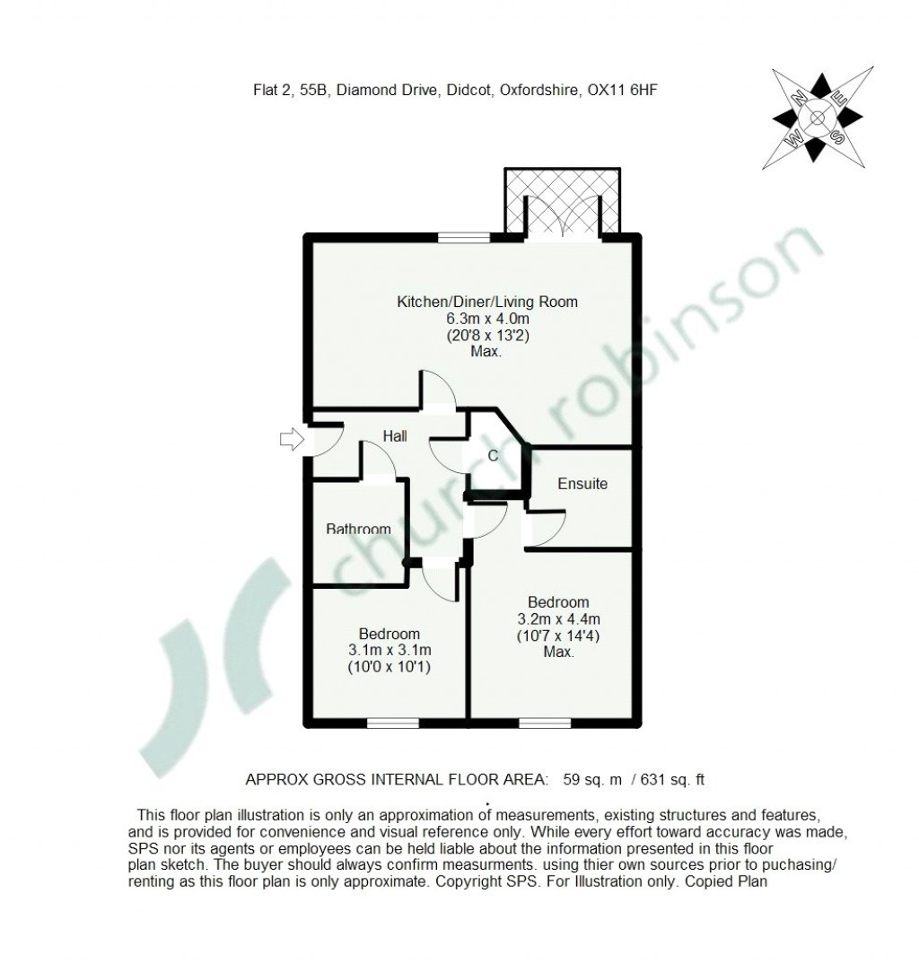 Floorplans For Diamond Drive, Didcot, Oxfordshire, OX11