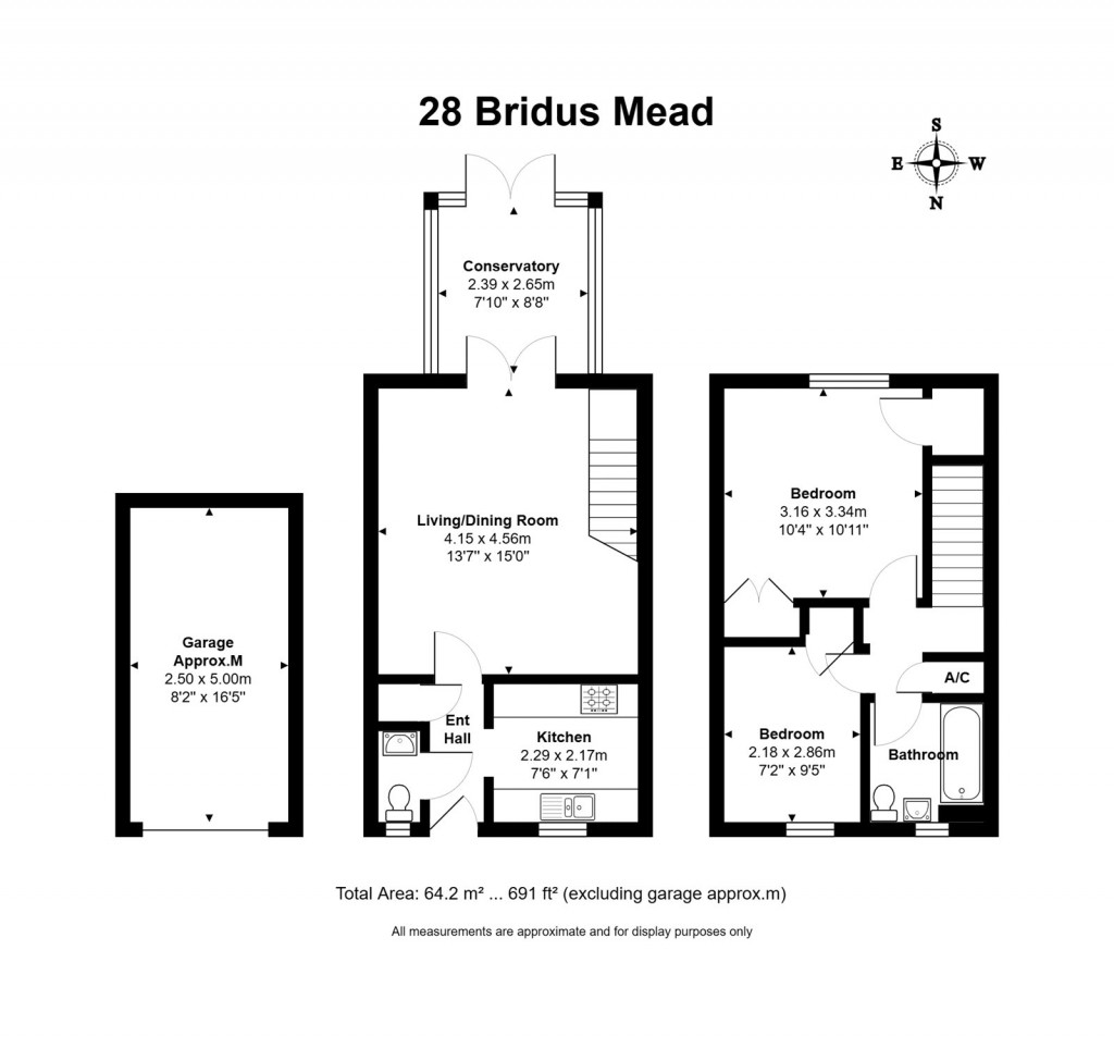 Floorplans For Bridus Mead, Blewbury, Didcot, Oxfordshire, OX11
